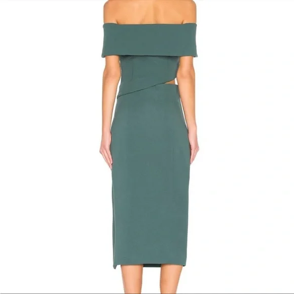 ELLIATT Serpentine Dress in peacock